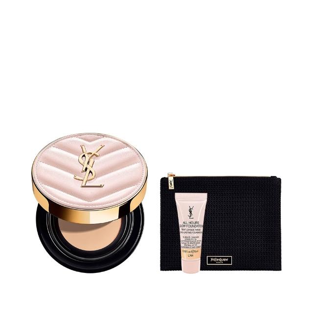 【YSL】官方直營 超模光感精華水氣墊SPF50+/PA++++ 12g(粉紅氣墊/防曬/任選1款)