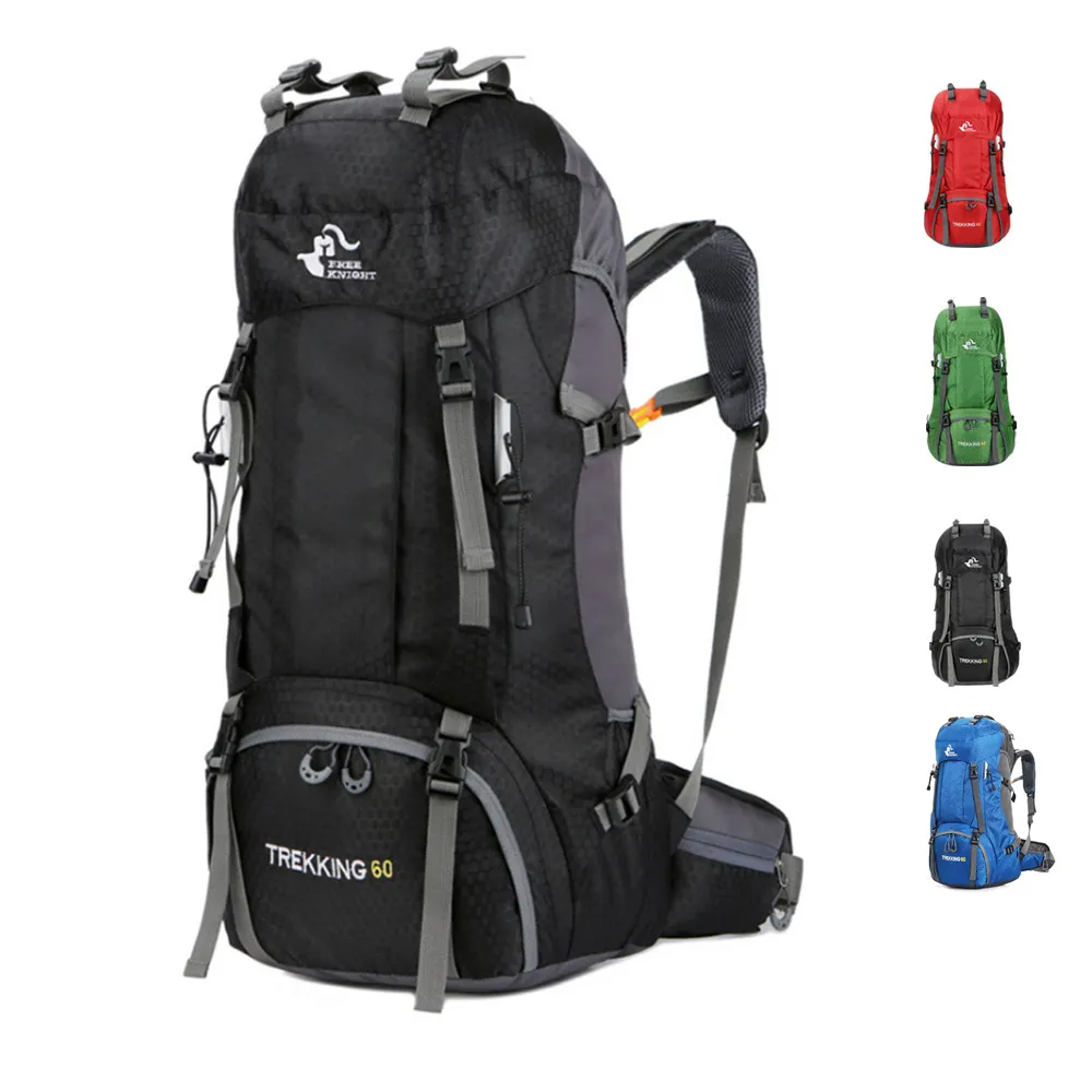 【PUSH!】戶外休閒用品 60L登山包 雙肩包 背包 自助行旅行背包 登山包(登山包 後背包U65)