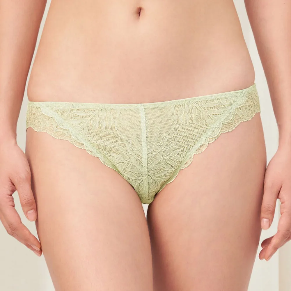 【Triumph 黛安芬】環保親膚材質 澎澎氣墊系列 俏臀美型內褲 M-L(嫩綠)