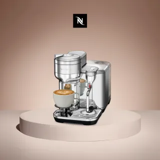 【Nespresso】Vertuo Creatista膠囊咖啡機_不鏽鋼金屬色 奶泡機 全自動咖啡機(瑞士頂級咖啡品牌)