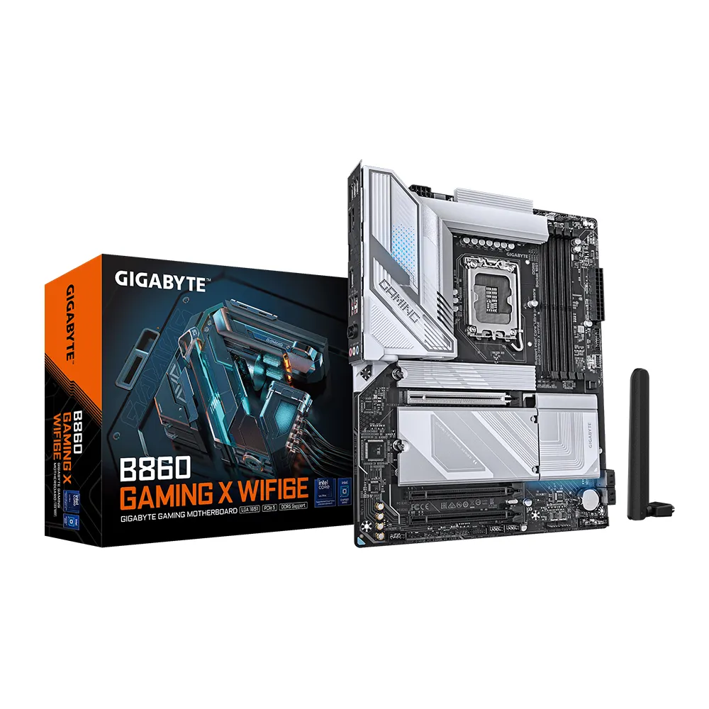 【GIGABYTE 技嘉】B860 GAMING X WIFI6E DDR5 主機板+Intel Core Ultra 7 265K 20核(M+C 組合包)