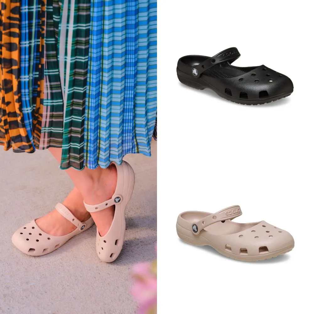 【Crocs】女鞋 經典芭蕾鞋 洞洞鞋(211994)