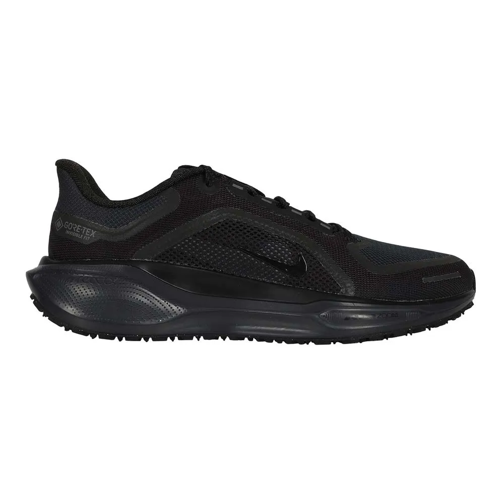 【NIKE 耐吉】AIR ZM PEGASUS 41 GTX 男透氣緩震防水慢跑鞋 黑(FQ1356-001)