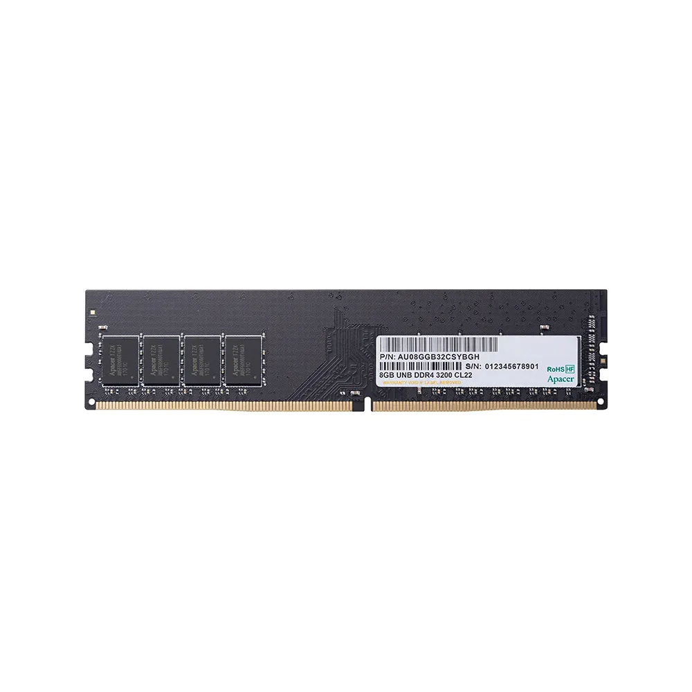 【Apacer 宇瞻】8GB DDR4 3200 桌上型記憶體