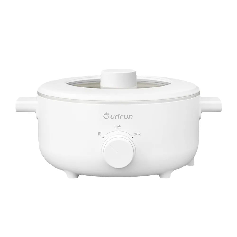 【UNIFUN】多功能陶瓷快煮鍋3L(納米陶瓷釉塗層 食品級不沾塗層)