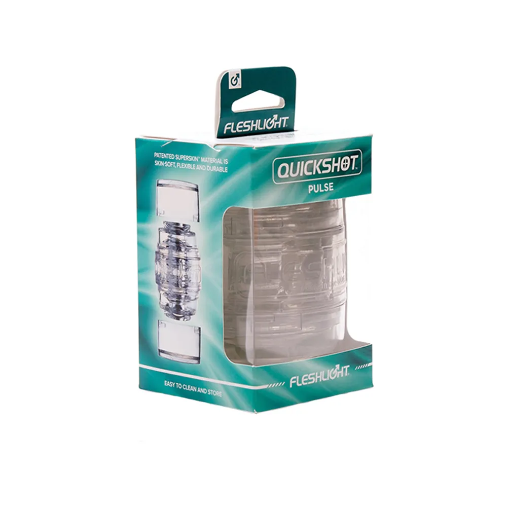 【FLESHLIGHT】潮玩藍晶渦輪飆火輪 猛男貫通式自慰神器QUICKSHOT TURBO(自慰器 自慰神器 貫通式自慰器)