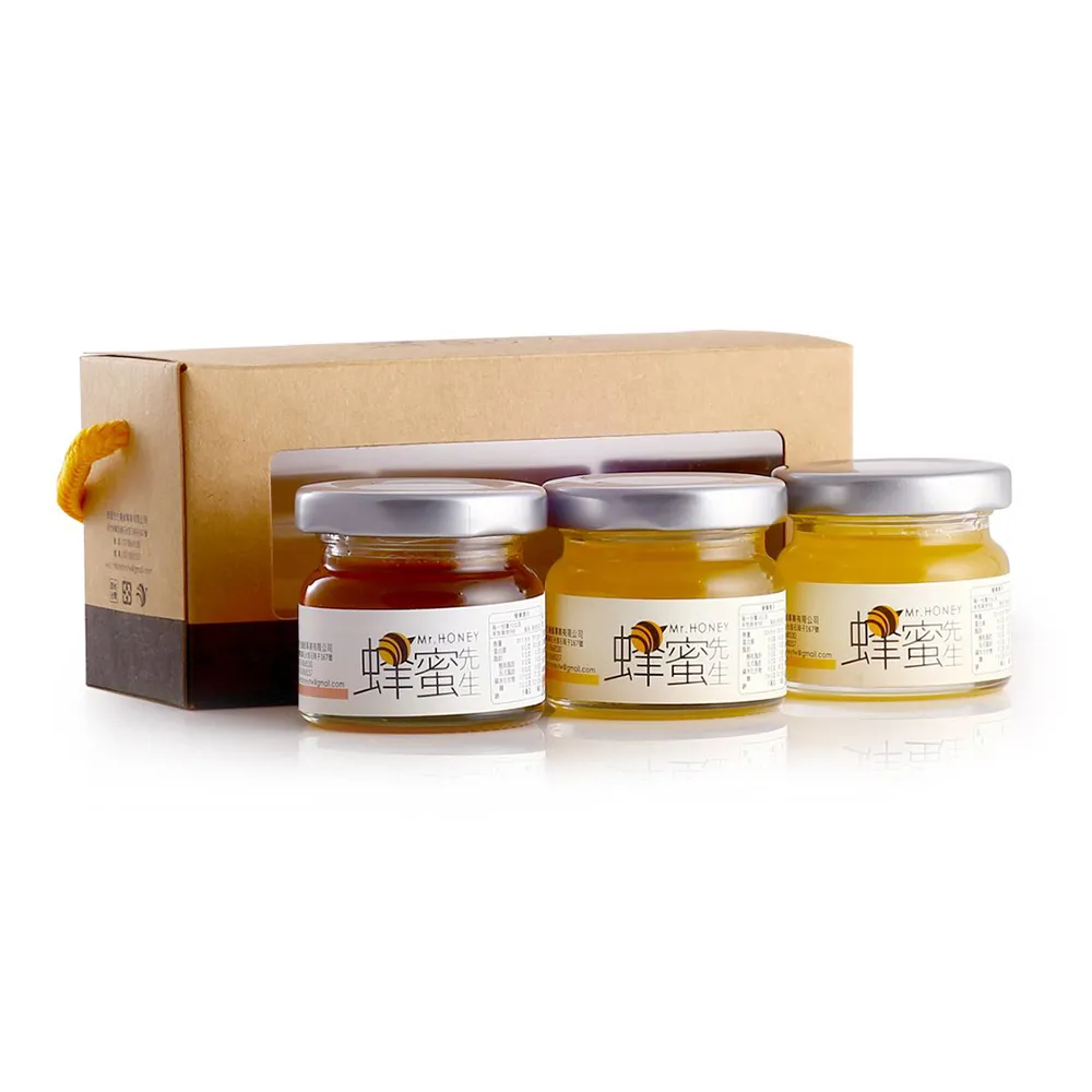 【Mr.HONEY  蜂蜜先生】蜂蜜小禮盒(50g*3入)