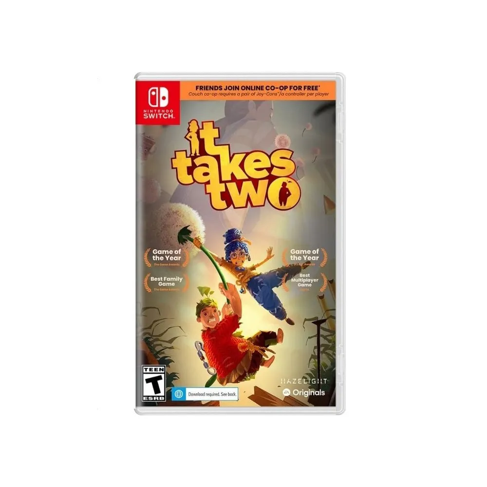 【Nintendo 任天堂】NS Switch 雙人成行 It Takes Two 國際中文版(支援中文)