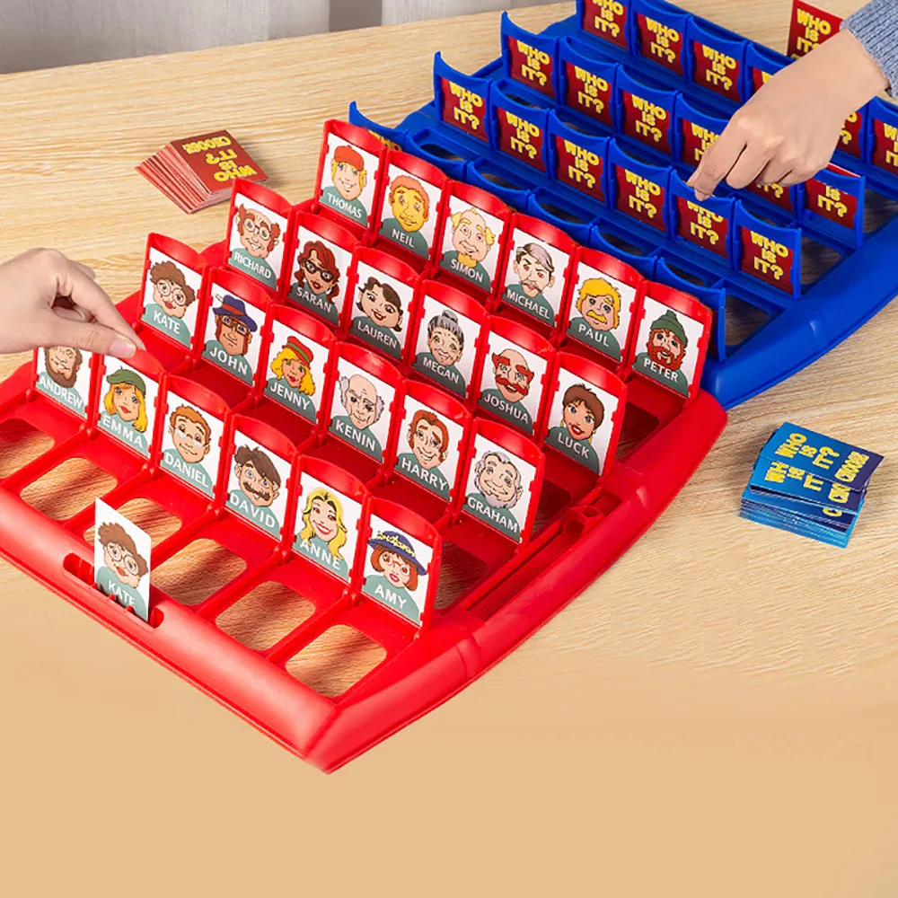 【Finger Pop 指選好物】桌遊猜猜我是誰(雙人對戰/益智玩具/邏輯推理/親子互動/團體遊戲)