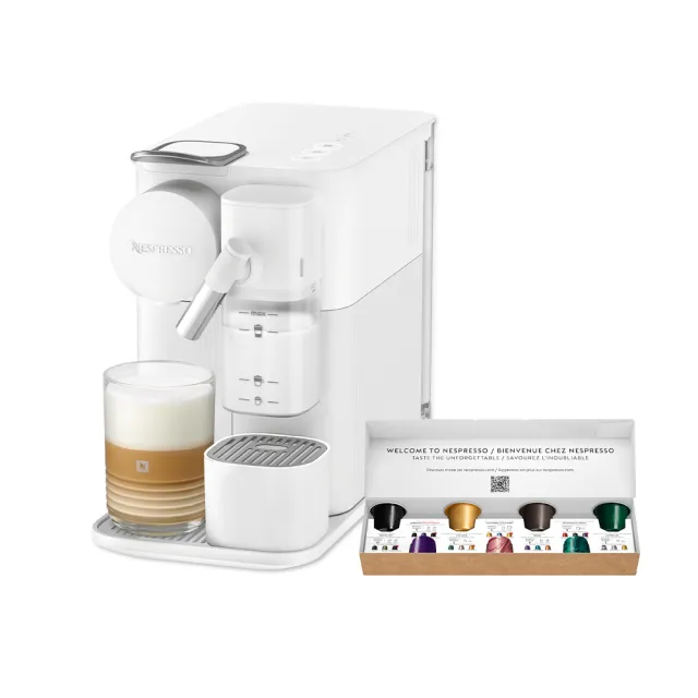 【Nespresso】膠囊咖啡機 Lattissima One_瓷白色 送禮 入厝 奶泡機 全自動咖啡機(瑞士頂級咖啡品牌)