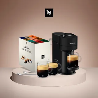 【Nespresso】Vertuo Next經典款膠囊咖啡機_多色任選 入厝 全自動咖啡機(完美饗宴100顆迎新會員組)