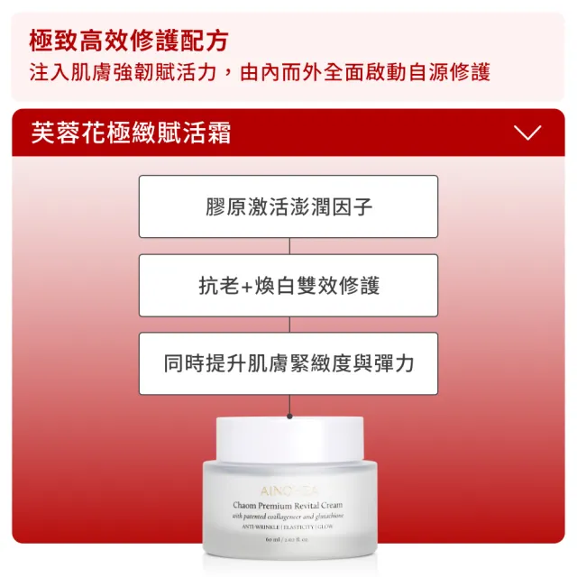 【Jollyard 潔麗雅】AINOHEA 艾若茵 芙蓉花極緻賦活霜 60ml