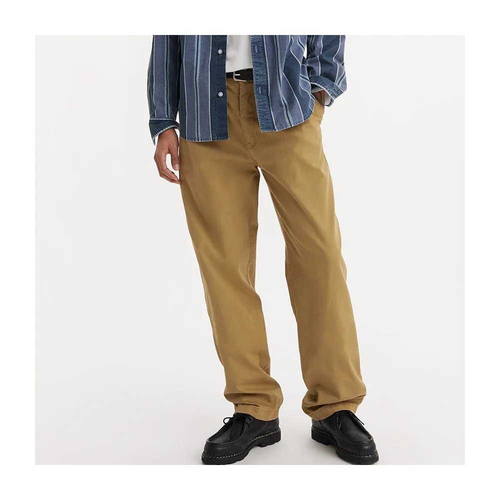 LEVIS】男款XX CHINO LOOSE打褶卡其褲熱賣單品A9211-0006 - momo購物網