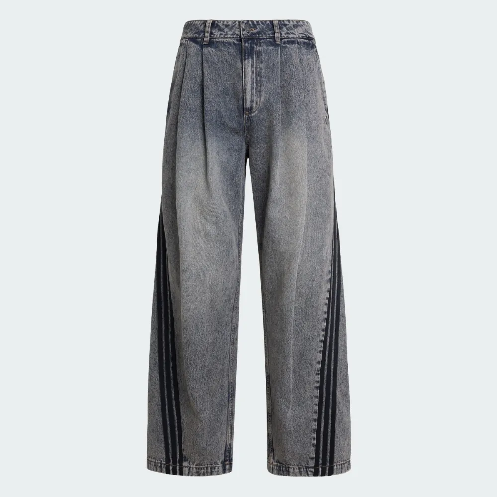【adidas 愛迪達】ADILENIUM SEASON 5 丹寧牛仔褲 男 - Originals KX4821