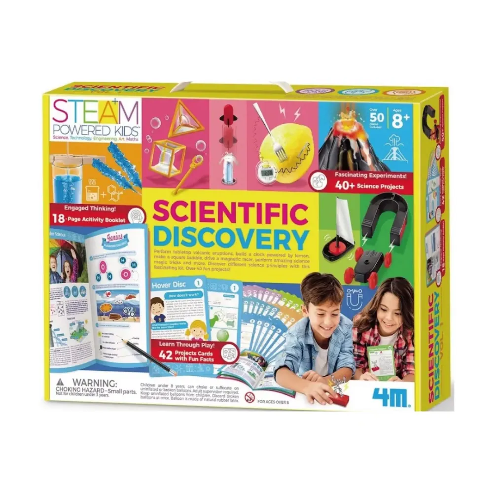 【4M】科學大驚奇Scientific Discovery(榮獲美國玩具協會The Toy Association大獎)