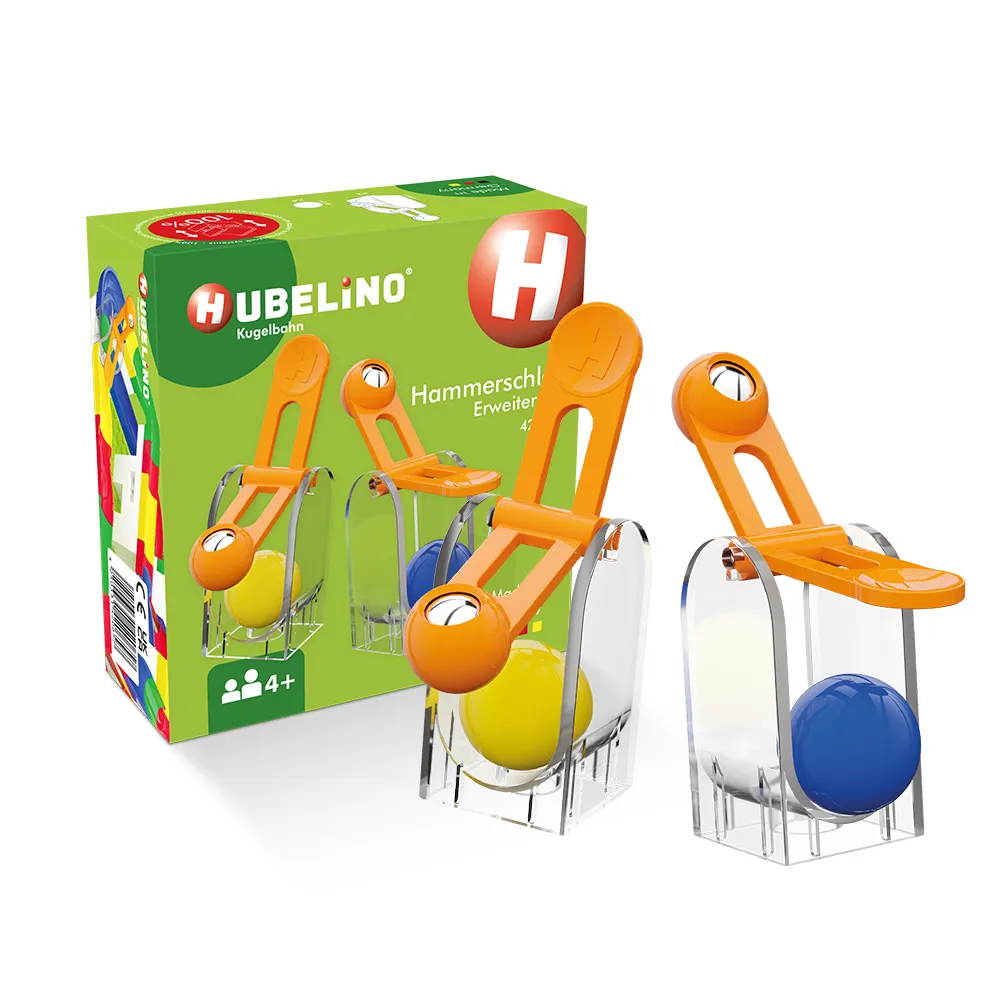 【HUBELiNO】軌道積木重力捶擊套件組-6PCS - STEAM玩具 / 益智玩具