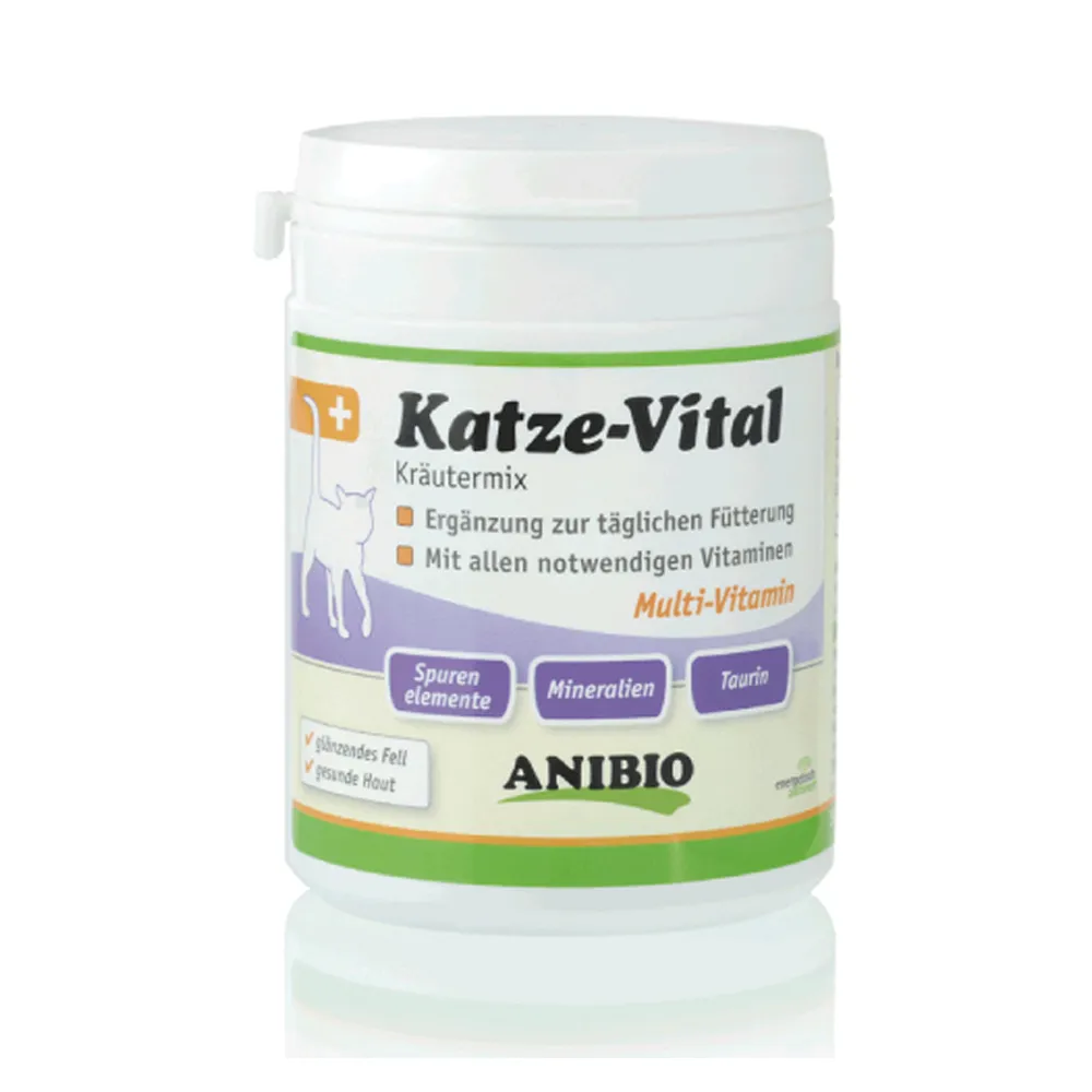 【ANIBIO 德國家醫】貓王每日維他粉120g(寵物保健/寵物每日補充/維他命/貓維他命/貓保健)