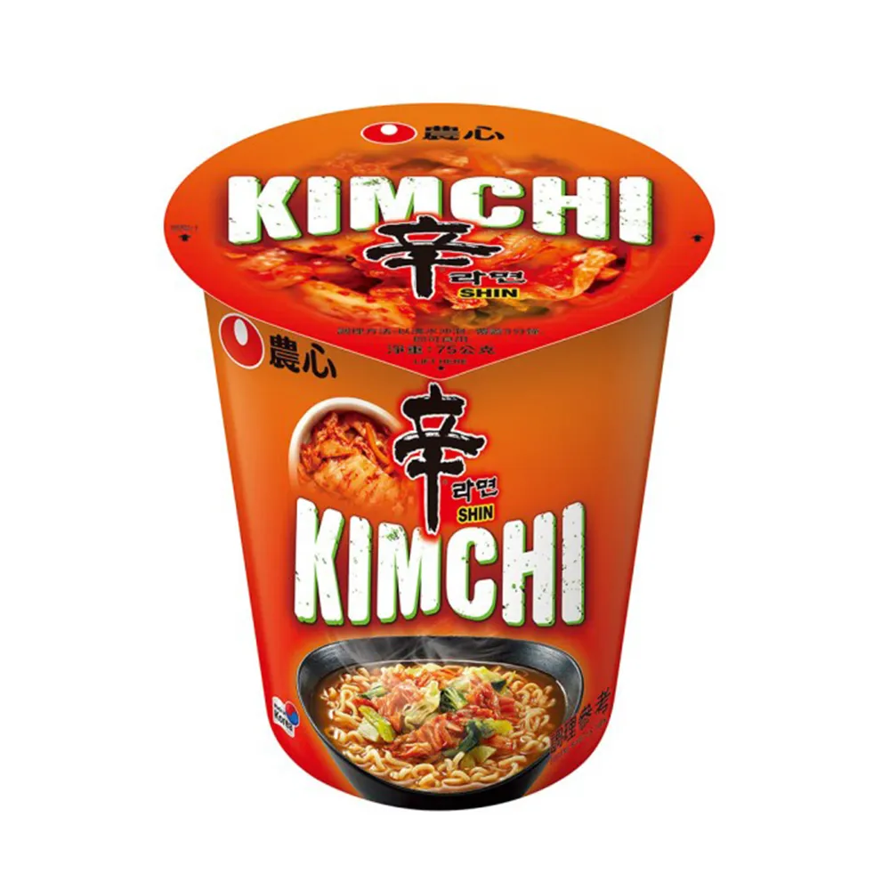 【NONG SHIM 農心】農心辛辣白菜風味杯麵(75gx12入)