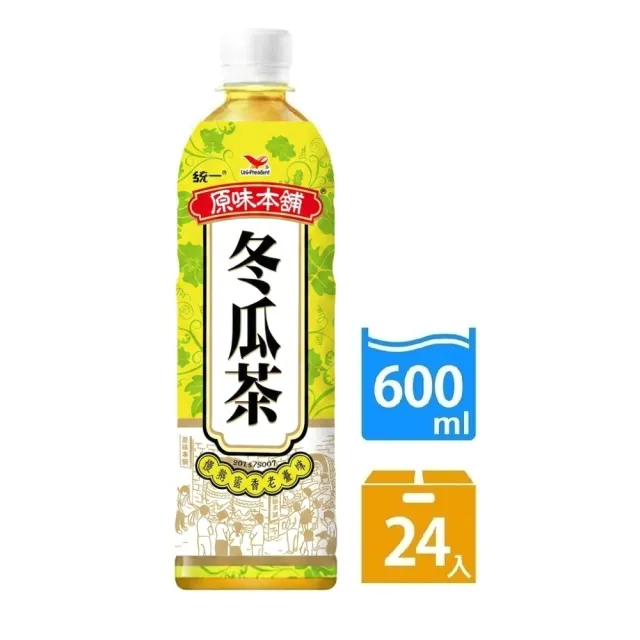 【統一】原味本舖冬瓜茶600mlx24入/箱