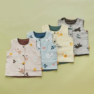 【Runny Yolk 朗尼幼克】純棉小背心｜mama juice-4色任選(100%台灣製/嬰幼兒小背心/兒童小背心/寶寶小背心)