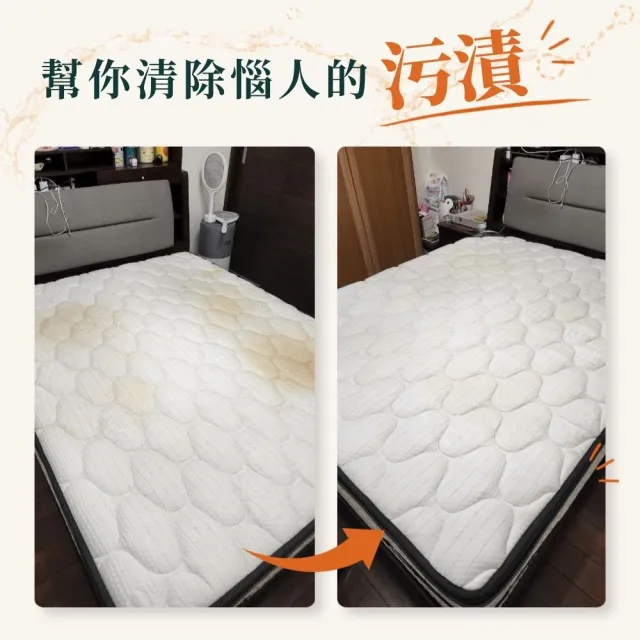 懶人除蟎｜水洗標準雙人床（單面）★贈除蟎+防汙鍍膜