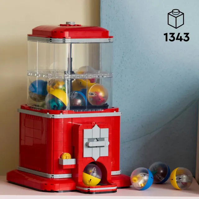 【LEGO 樂高】Ideas 21358 人偶扭蛋機(居家擺設 交換禮物 玩具 積木)