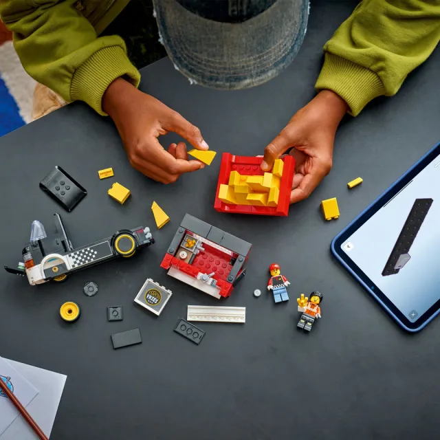 【LEGO 樂高】城市系列 60488 薯條餐車(玩具車 創意力遊戲 積木 兒童玩具)