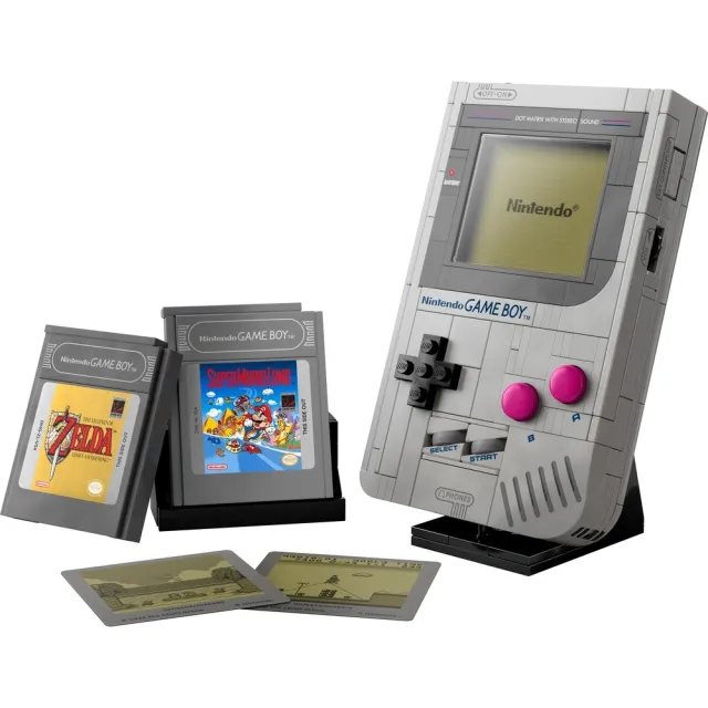 【LEGO 樂高】超級瑪利歐系列 72046 Game Boy(復古遊戲機 任天堂 玩具 積木 禮物)