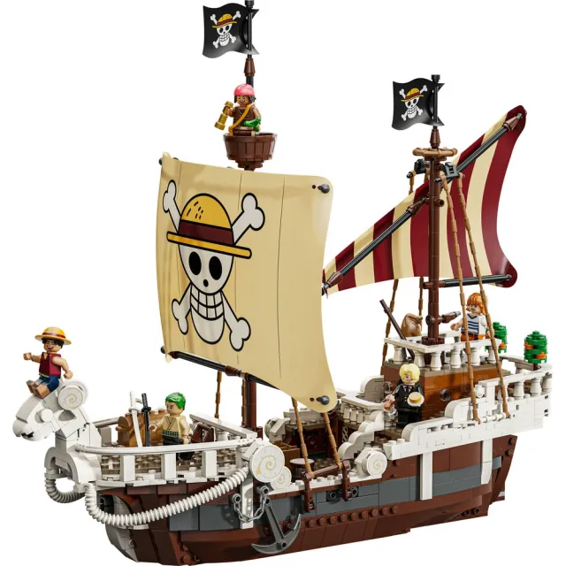 【LEGO 樂高】航海王系列 75639 前進梅利號海賊船(ONE PIECE 魯夫 居家擺設 禮物)