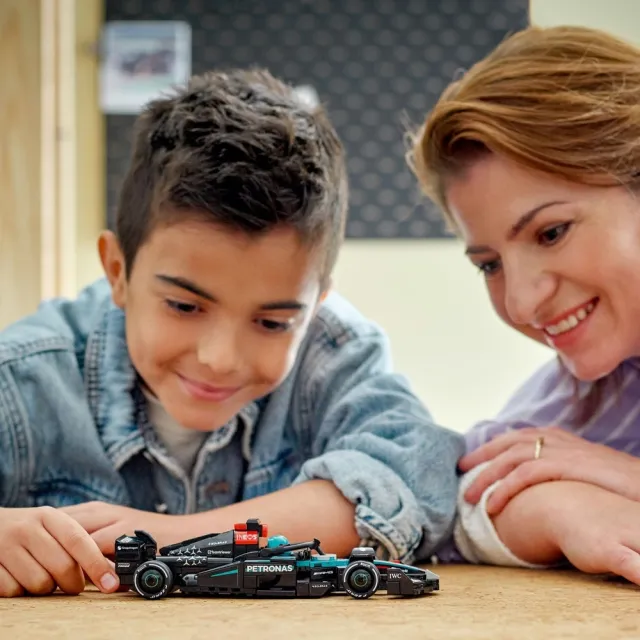 【LEGO 樂高】極速賽車系列 77244 Mercedes-AMG F1 W15 賽車(一級方程式 梅賽德斯 兒童玩具 跑車模型)