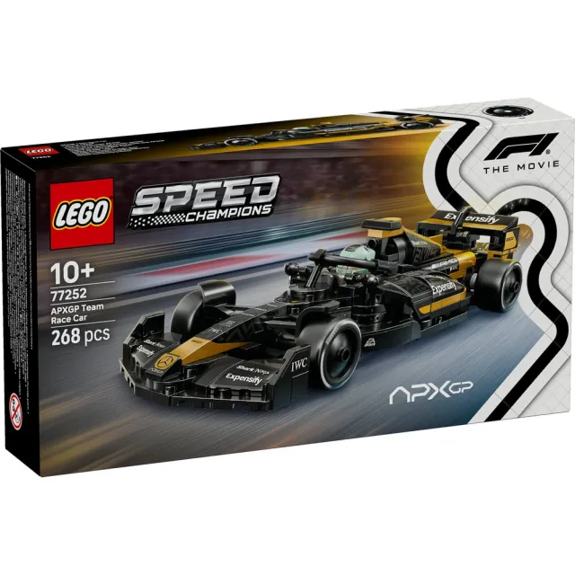 【LEGO 樂高】極速賽車系列 77252 《F1 電影》APXGP 車隊賽車(賽車模型 居家擺設 積木 玩具)