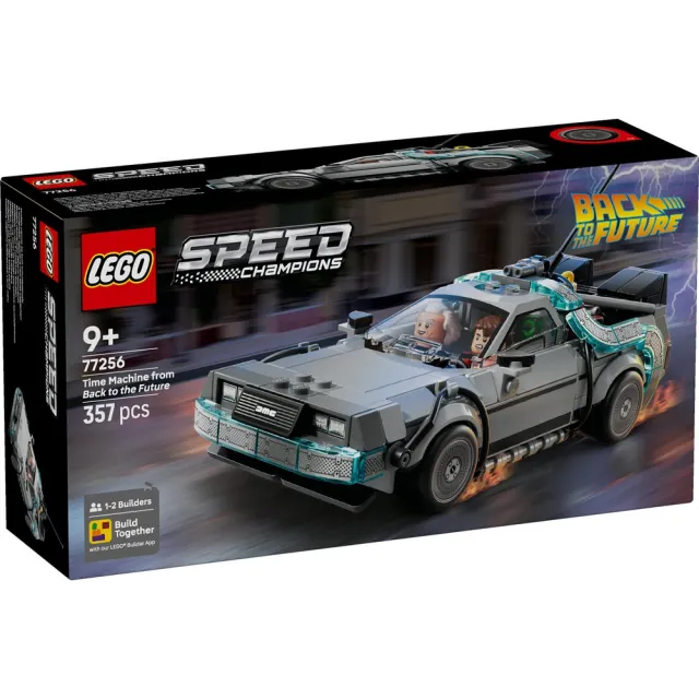 【LEGO 樂高】極速賽車系列 77256 回到未來時光機(玩具車 居家擺設 積木 禮物)