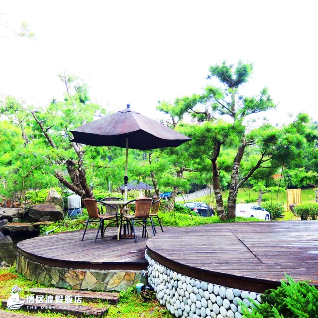 【日月潭瑞居渡假飯店】贈遊湖船票2張★2大2小含早-升等時尚四人房
