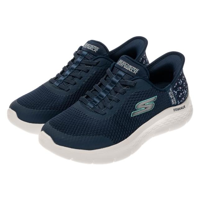 【SKECHERS】女鞋 健走系列 健走鞋 瞬穿舒適科技 GO WALK FLEX 寬楦款 (125525WNVY)