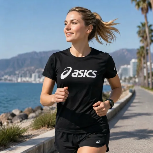 【asics 亞瑟士】男女款短袖T恤-台灣製 LOGO T 吸濕排汗 慢跑 運動 亞瑟士(2033C183-300 2033C183-100)