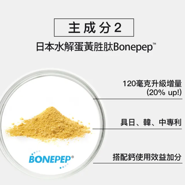 【jojome】鈣霸120顆一盒(24小時 補鈣不間斷)
