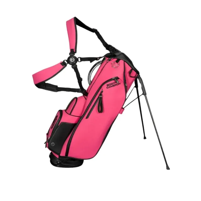 Scotty Cameron 卡麥隆】Exotic Electric Pink Player V Bag 限量鱷魚