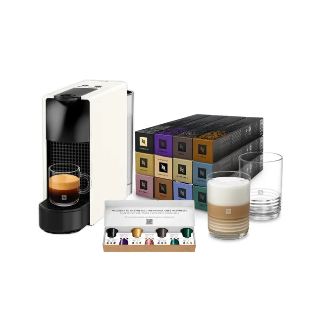 【Nespresso】膠囊咖啡機 Essenza Mini 咖啡機_多色任選 送禮 入厝 全自動咖啡機(探索禮盒120顆迎新會員組)