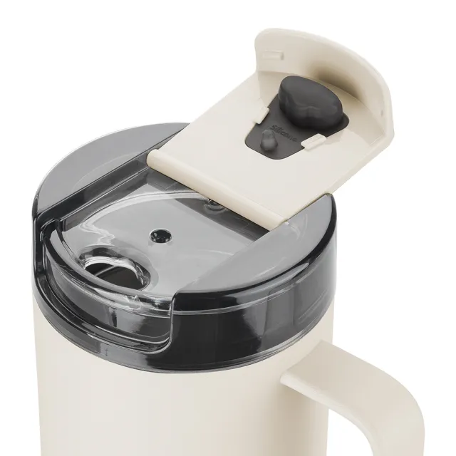 【ZWILLING 德國雙人】THERMO PLUS 316L不鏽鋼保溫保冰馬克杯380ml-奶油白(德國雙人牌集團官方直營)