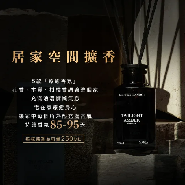 【KLOWER PANDOR】KP記憶香氛 沉浸式空間擴香瓶250ml(多款任選)