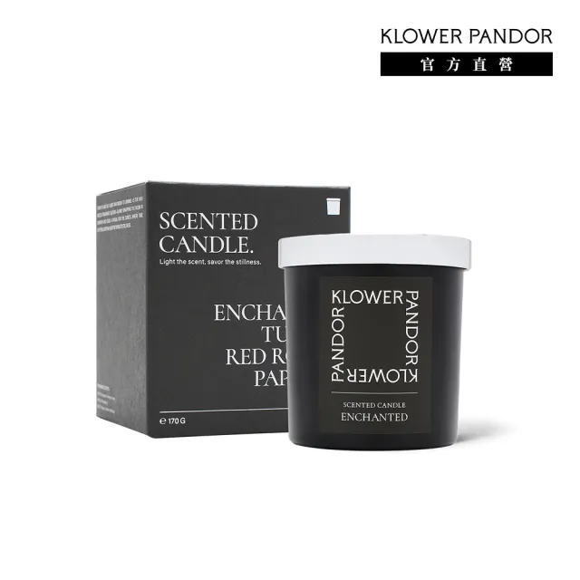 【KLOWER PANDOR】KP記憶香氛 療癒系香氛蠟燭170g(多款任選)