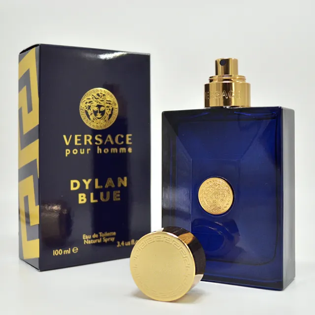 【VERSACE 凡賽斯】狄倫正藍男性淡香水 100ml(Dylan Blue Pour Homme男香 專櫃公司貨)