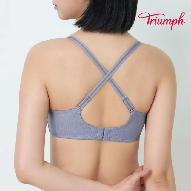 【Triumph 黛安芬】風格自在系列 涼感軟鋼圈內衣(風格灰)