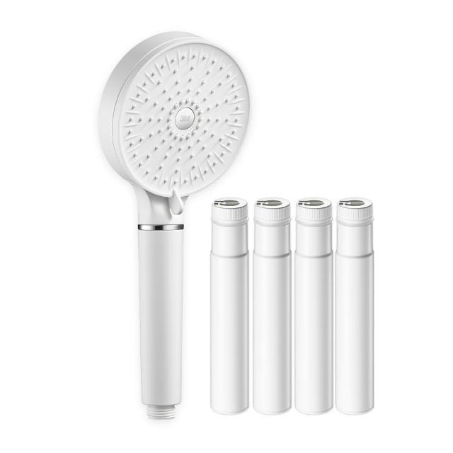【3M】ShowerCare SF500除氯蓮蓬頭-1機5心組(加大花灑/兩段出水模式/省水)