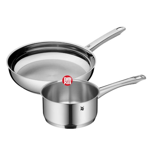 【WMF】專業淬鍊系列Profi Pfannen三層不鏽鋼煎鍋28cm+ASTORIA不鏽鋼單柄湯鍋16cm