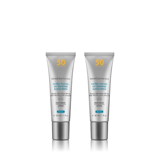 【Skin Ceuticals 修麗可】小銀傘防曬★極致保濕防曬隔離乳SPF50 PA++++ 30ml雙入組
