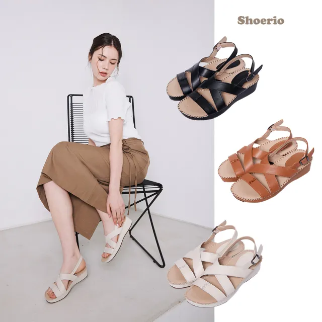 韓國Shoerio手工牛皮涼鞋