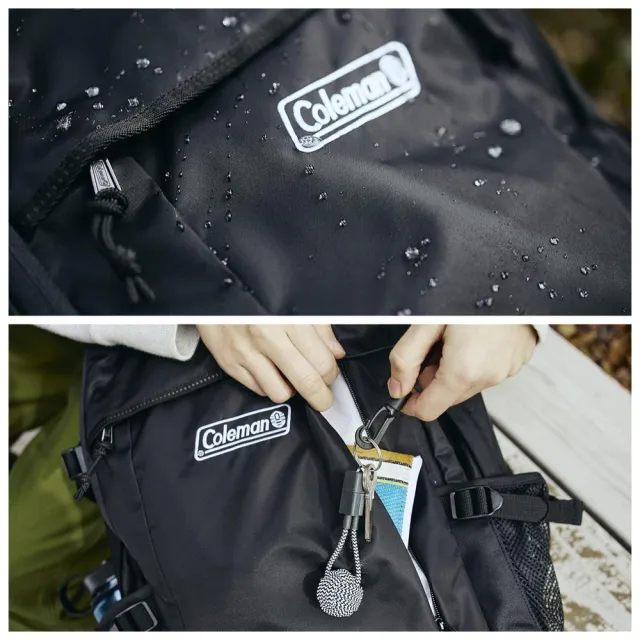【Coleman】日本版 新版 健行者 Walker 33 大型 黑色 尼龍 防水 女包 男包 背包 書包 旅行 登山 後背包