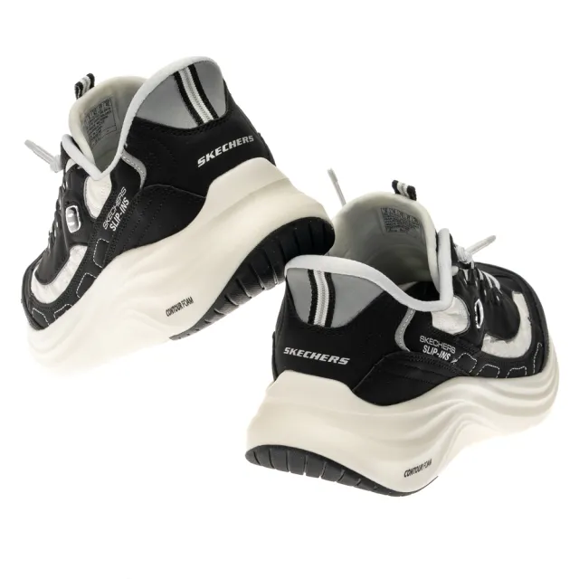 【SKECHERS】男鞋 休閒系列 休閒鞋 瞬穿舒適科技 CONTOUR FOAM - COZY FIT (232642BKW)