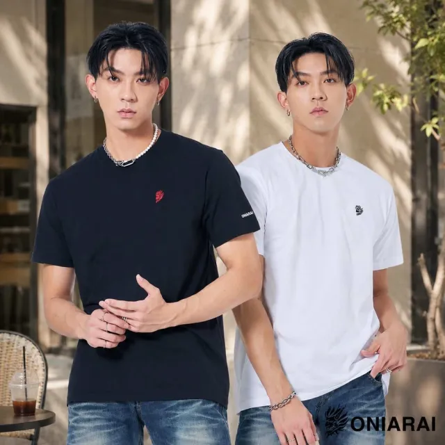 【BLUE WAY】男裝 鬼洗 買一送一 圓領 兩件組 短袖 上衣 背心-多款選